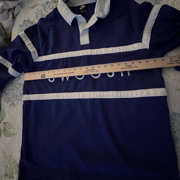 Nike Blue and White Sweatshirt XL - Picture 5 of 8